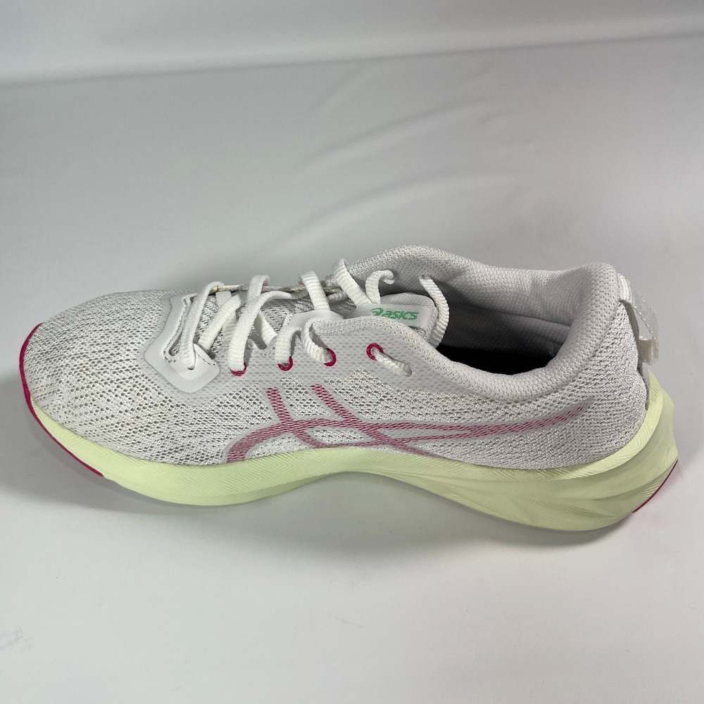 ASICS Versablast 3 Running Shoes Womens 7.5 White Lime Pink 1012B179 Athletic - Picture 6 of 9